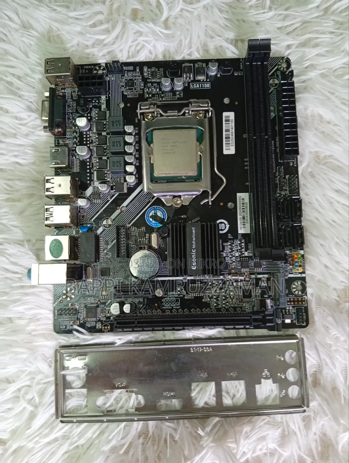Motherboard (H81 Chipset & Processor Combo)