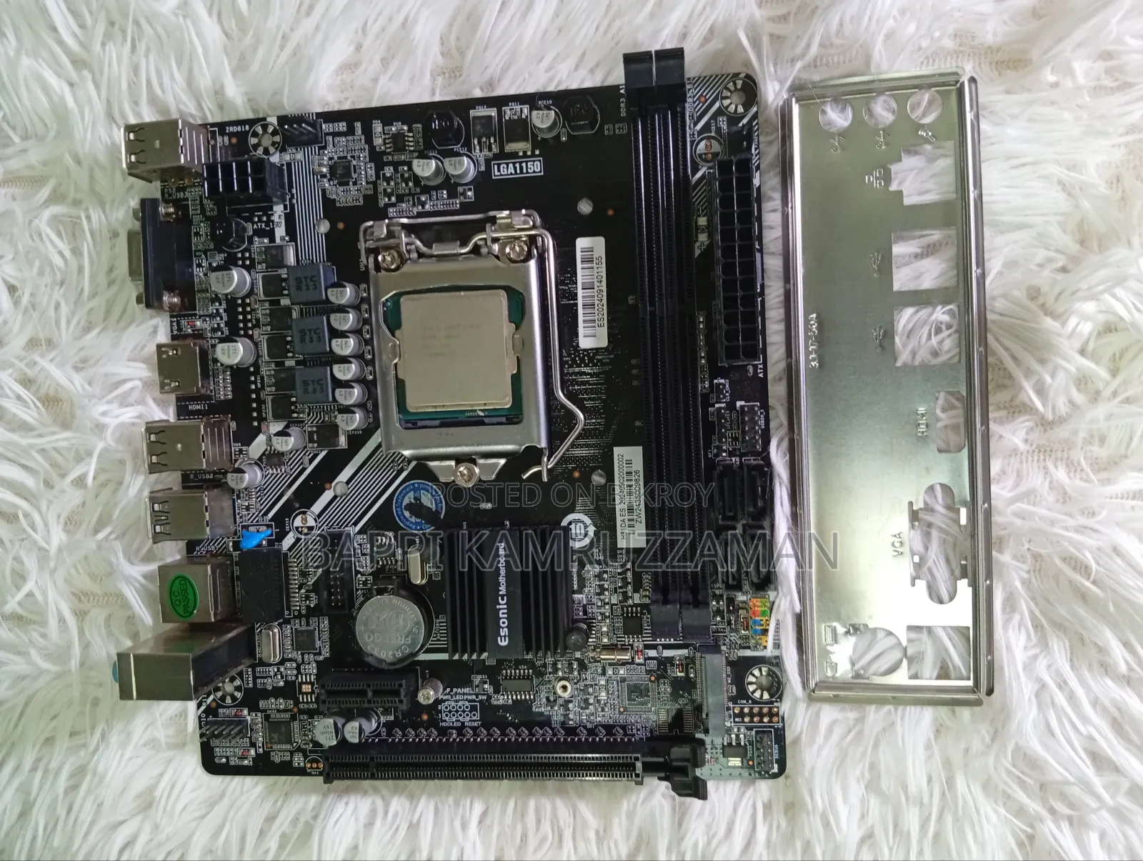 Motherboard (H81 Chipset & Processor Combo)