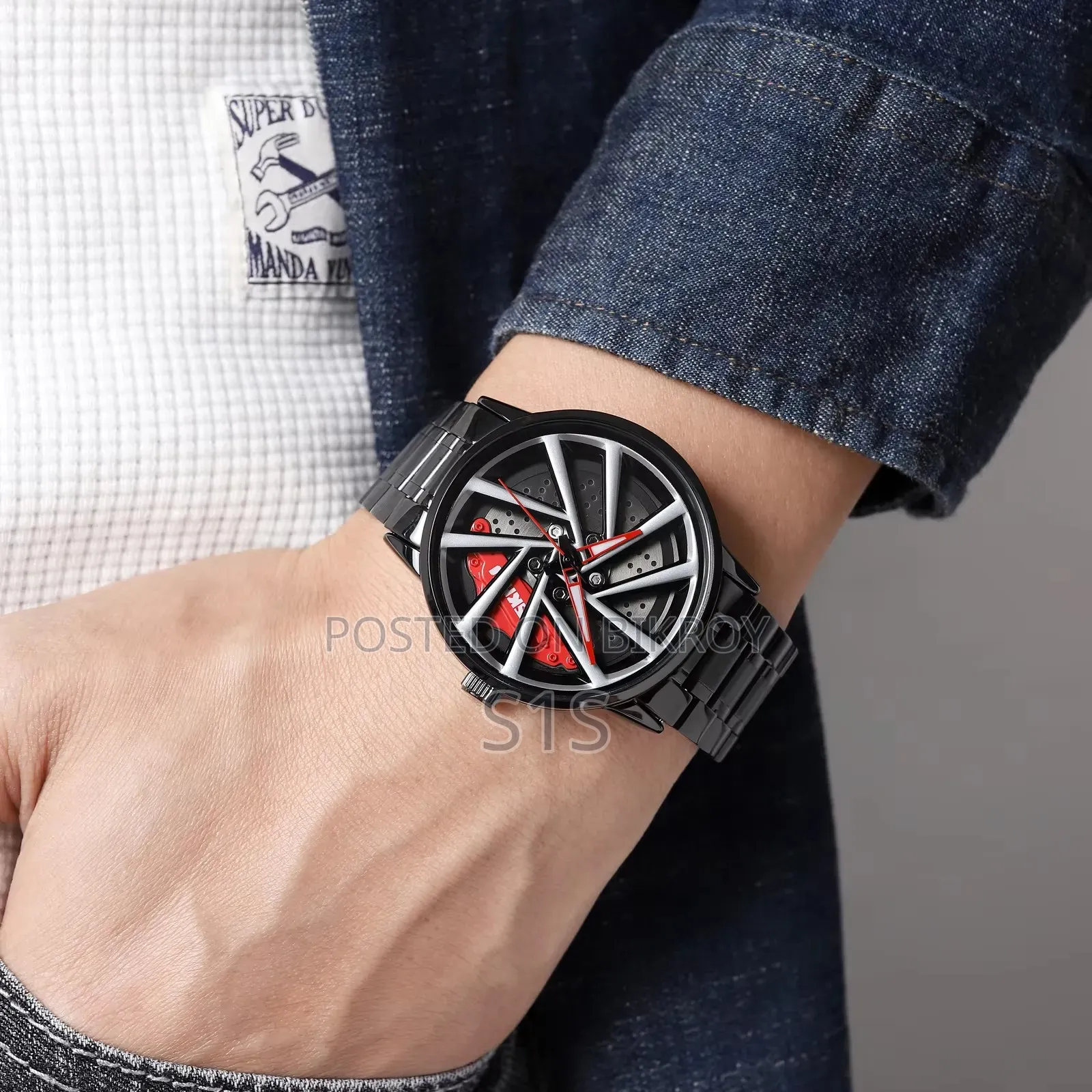Skmei Spinning Addition Stylish Watch