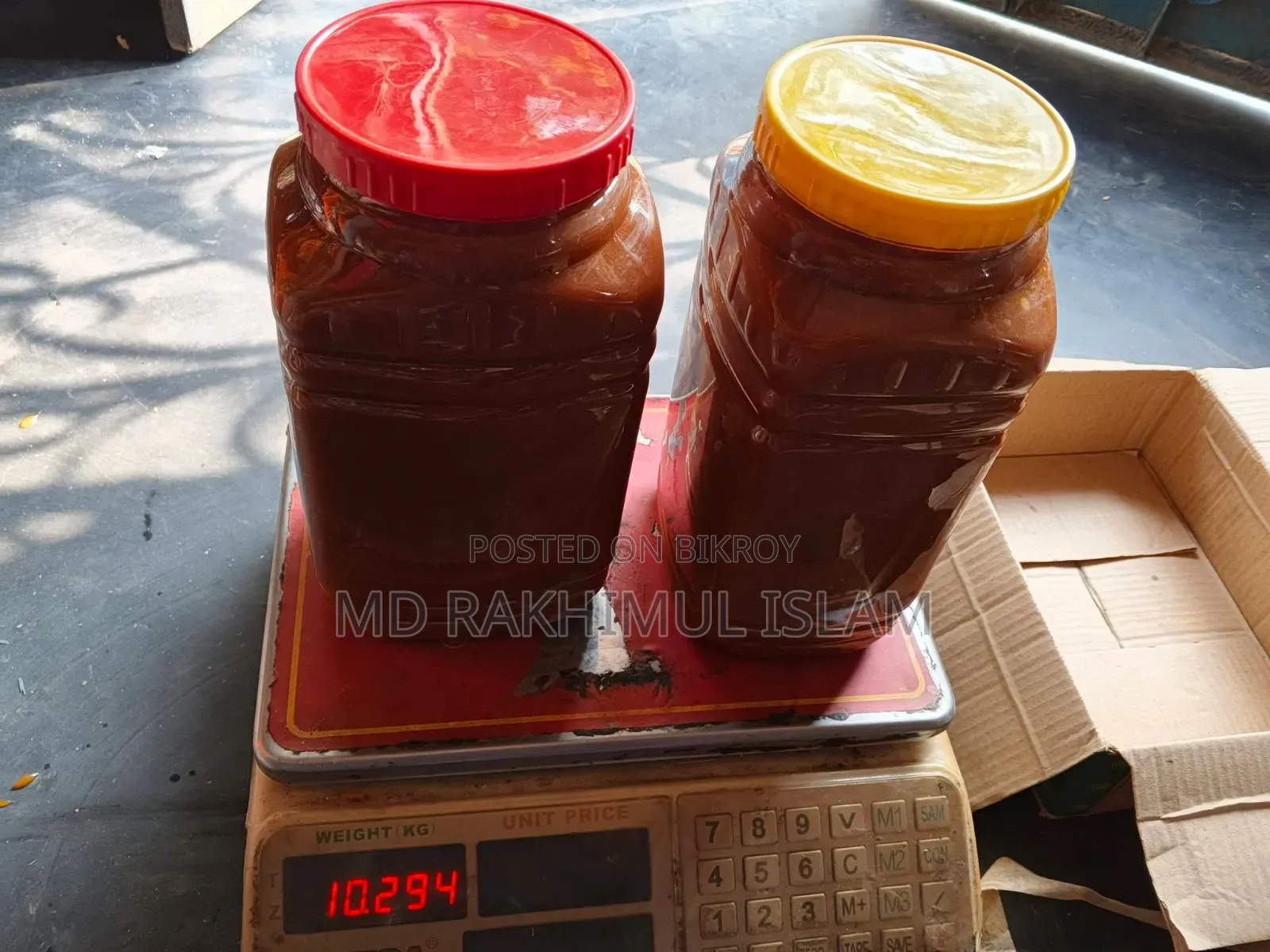 Advance orders are being taken for pure date palm jaggery.