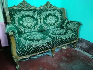Sofa Set (3+2+1) + Cover + 6 PCS Cushions