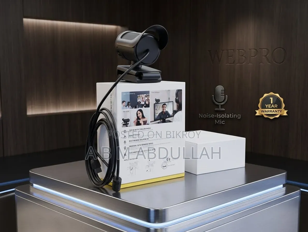 Webcam ( Micropack Live Stream Webcam Hd 720p)