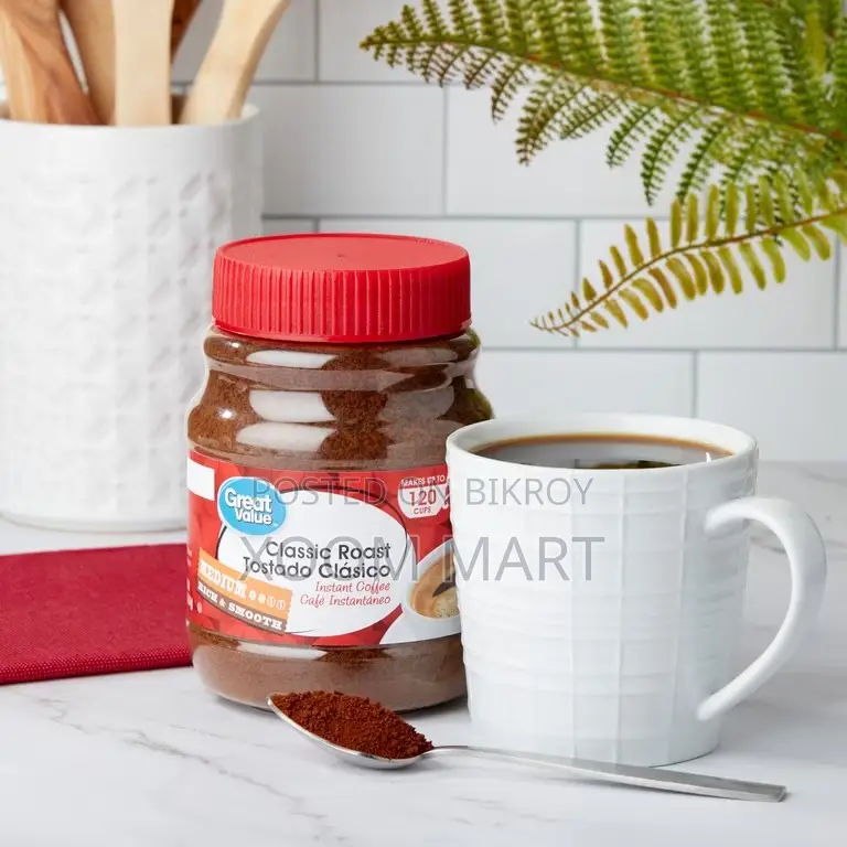 Great Value Classic Medium Roast Instant Coffee, 227g