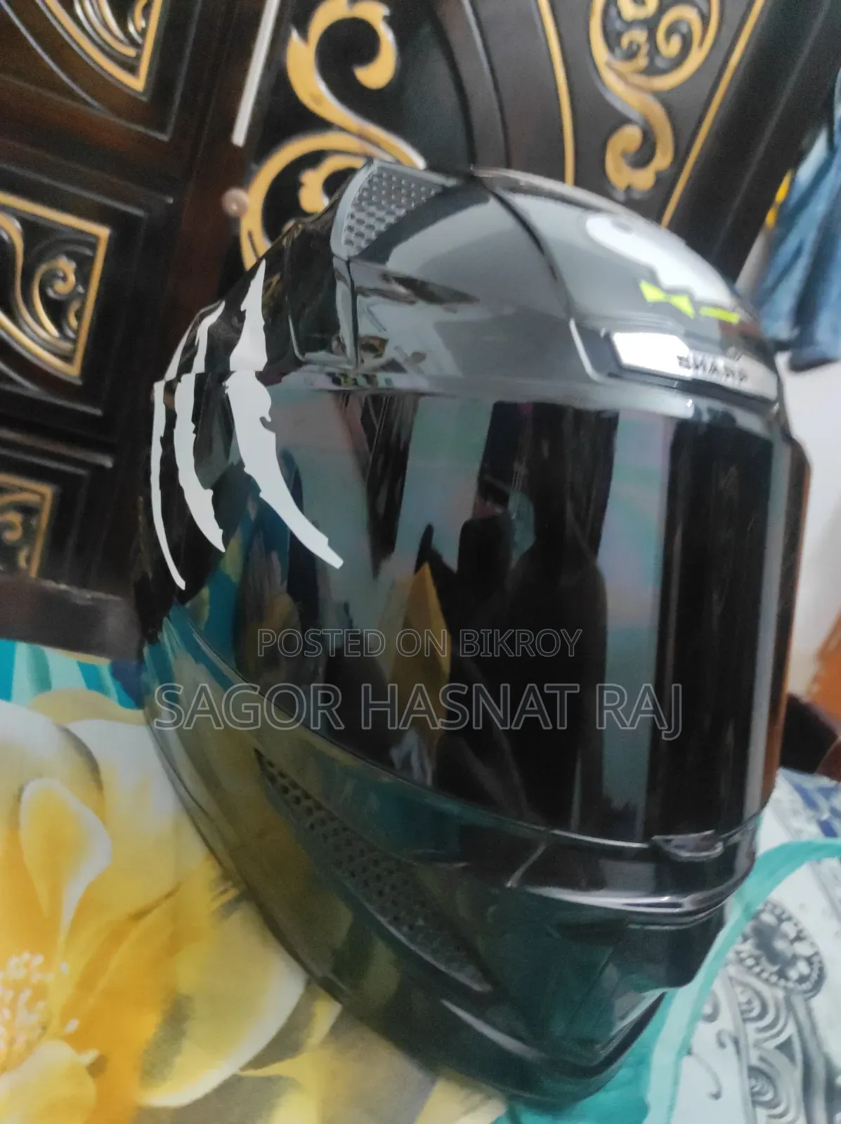 স্টিলবার্ড ব্ল্যাক হেলমেট এল সাইজ ৬০০ মিমি