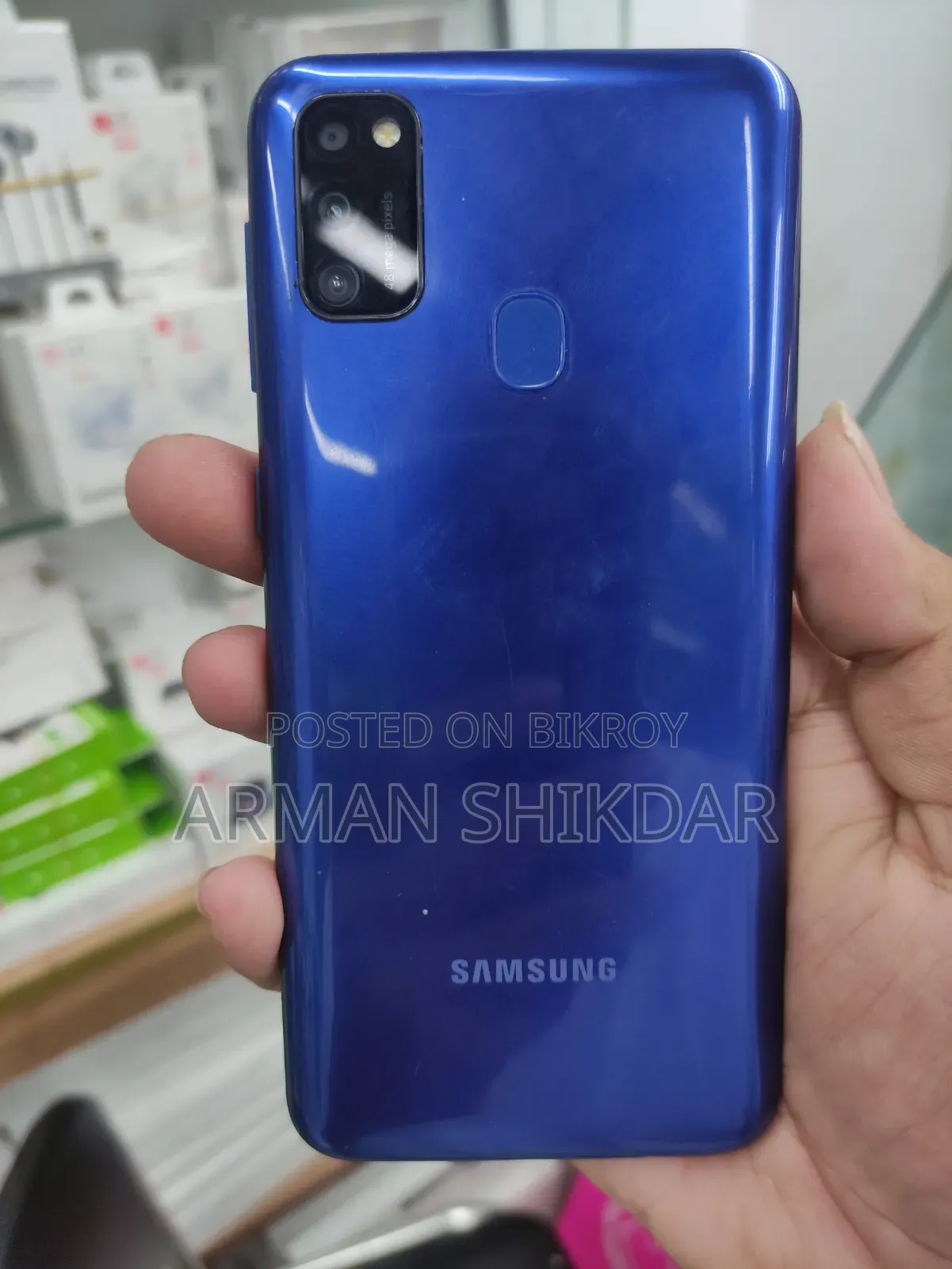 Samsung Galaxy M21 64 GB Blue