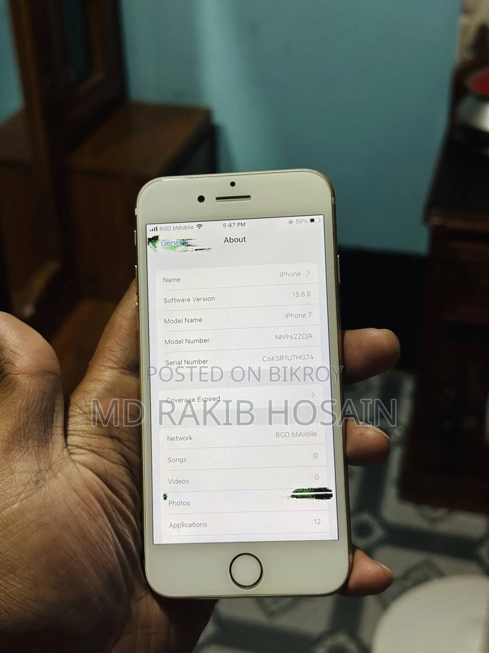 Apple iPhone 7 128 GB Gold
