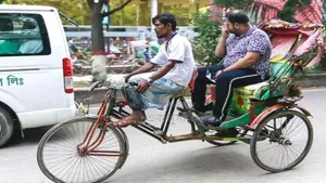 Battery Powered Rickshaw