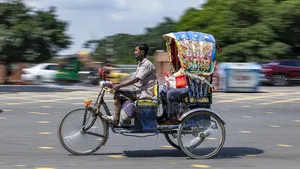 Battery Powered Rickshaw