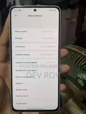 Xiaomi Redmi Note 13 256 GB White