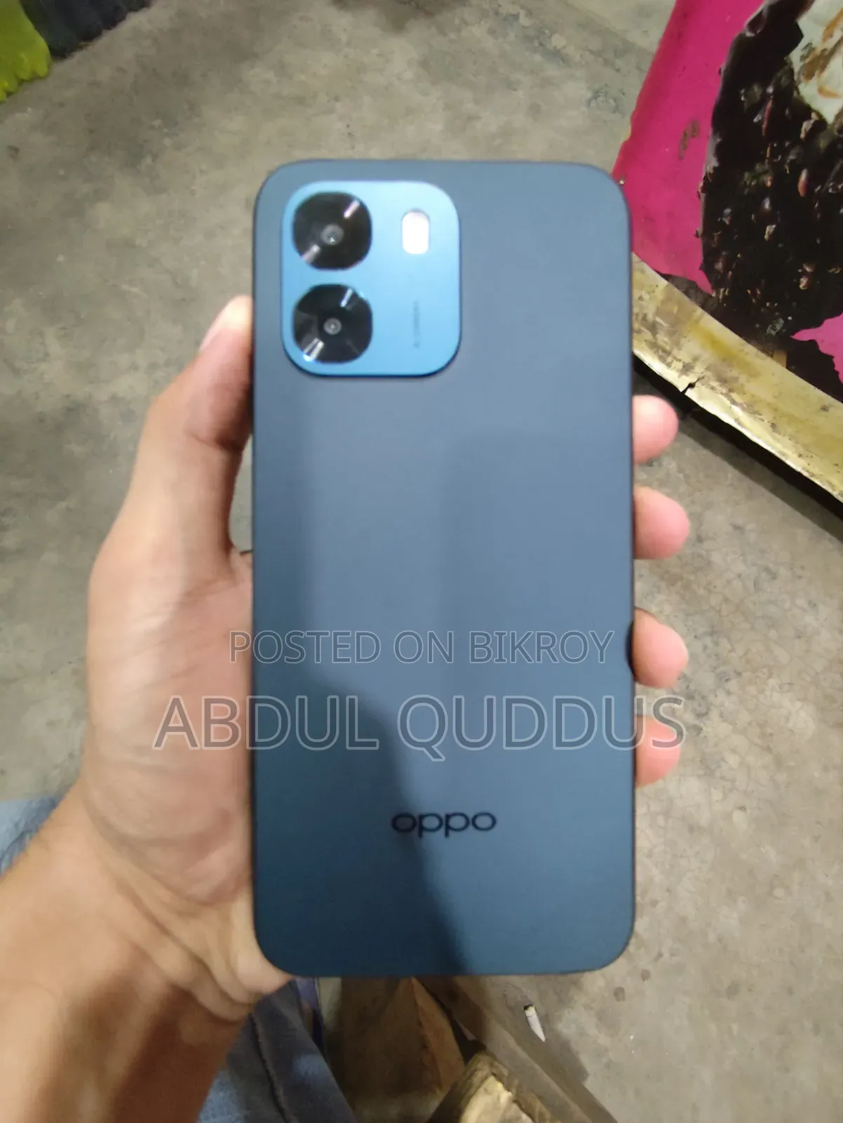 New Oppo A6 128 GB Blue