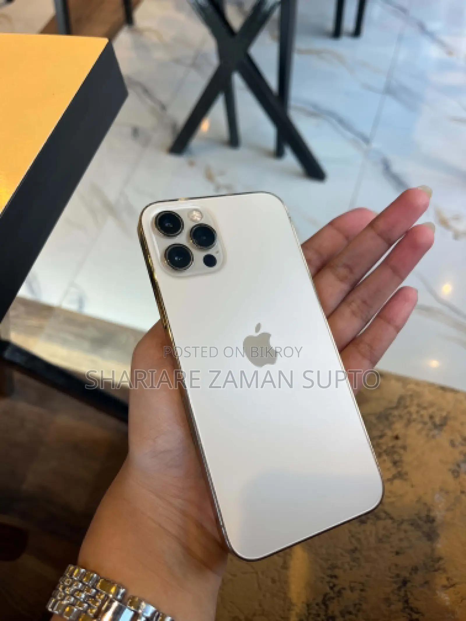 অ্যাপল আইফোন ১২ প্রো ১২৮ জিবি গোল্ড