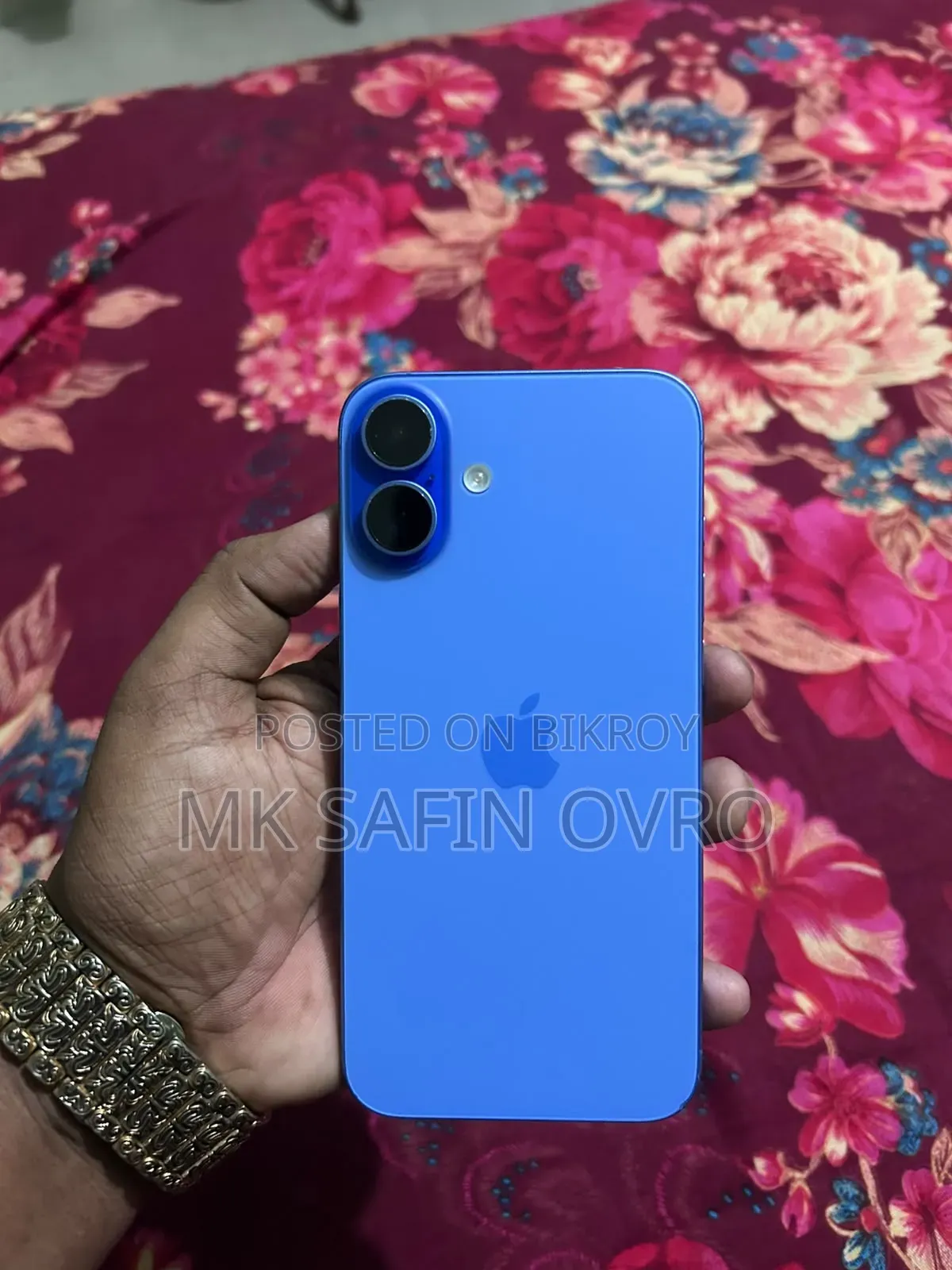 অ্যাপল আইফোন ১৬ প্লাস ১২৮ জিবি ব্লু