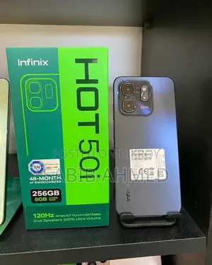 New Infinix Hot 50i 128 GB Black
