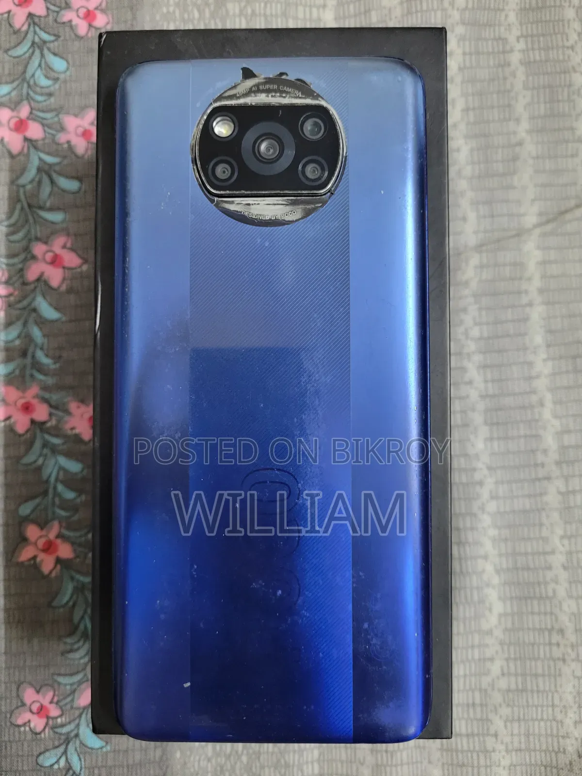 শাওমি পোকো এক্স৩ প্রো ১২৮ জিবি ব্লু
