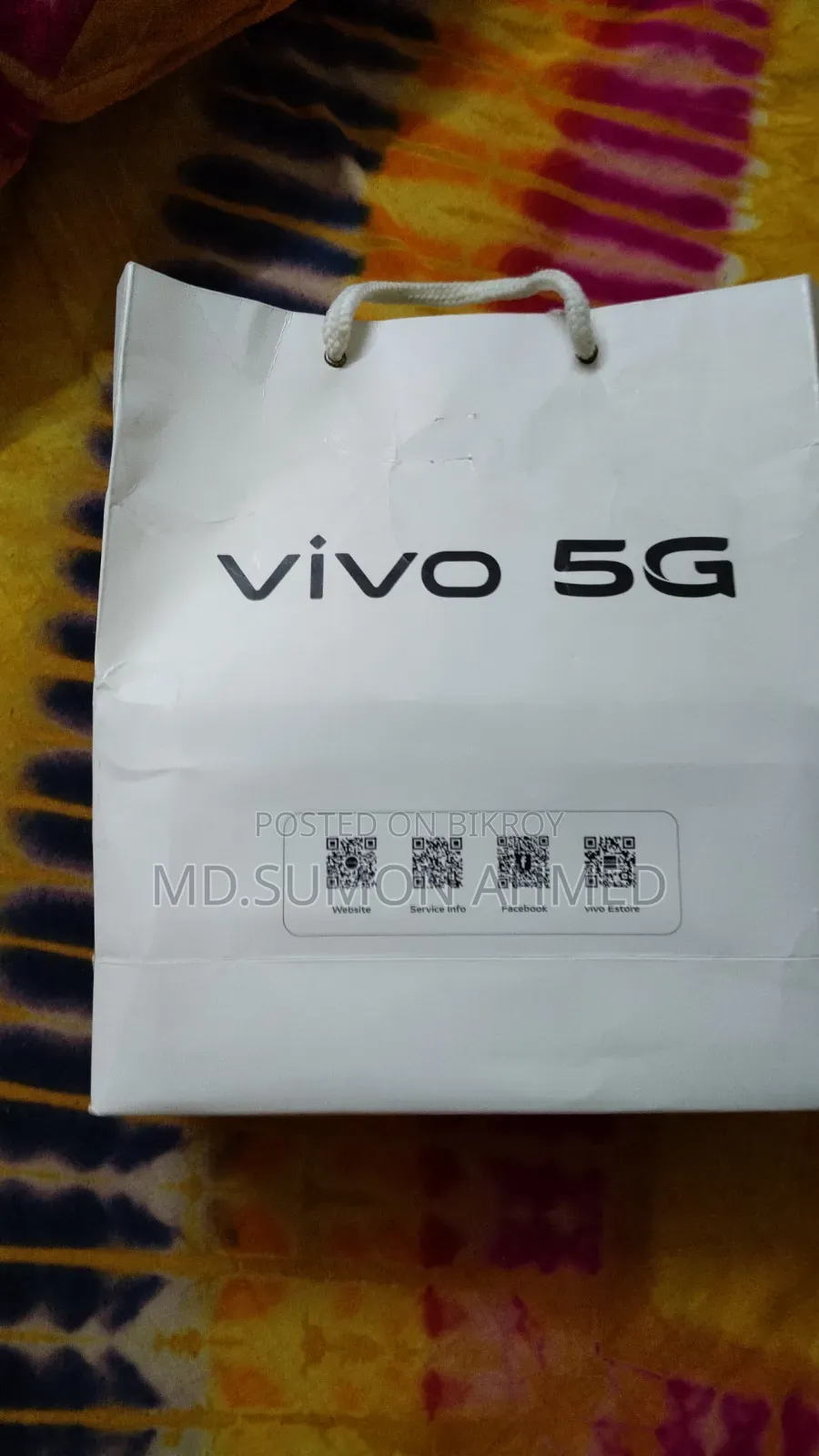 নতুন ভিভো ভি৬০ লাইট ৪জি ২৫৬ জিবি নীল