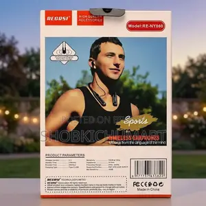 RECRSI RE-NY060 Wireless Neckband Earphones (200 Hours Play Time)