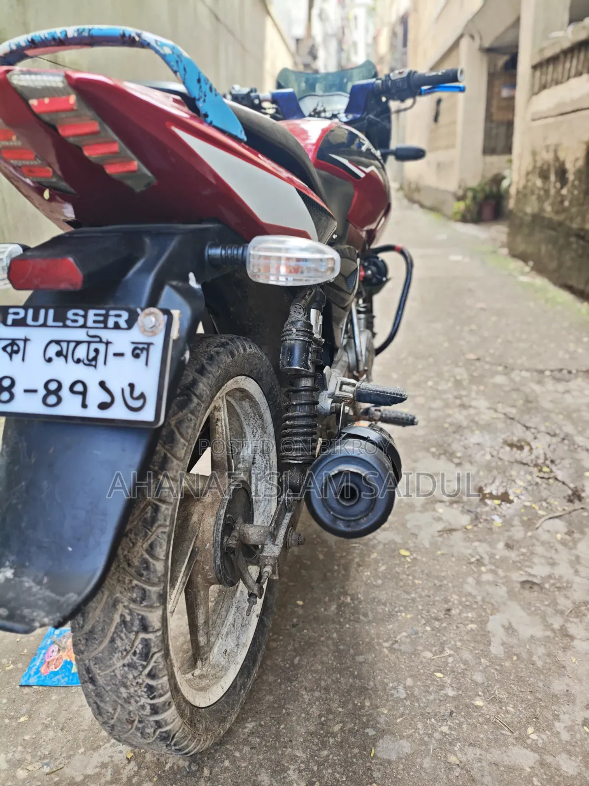 Bajaj Pulsar 150 2015 Red