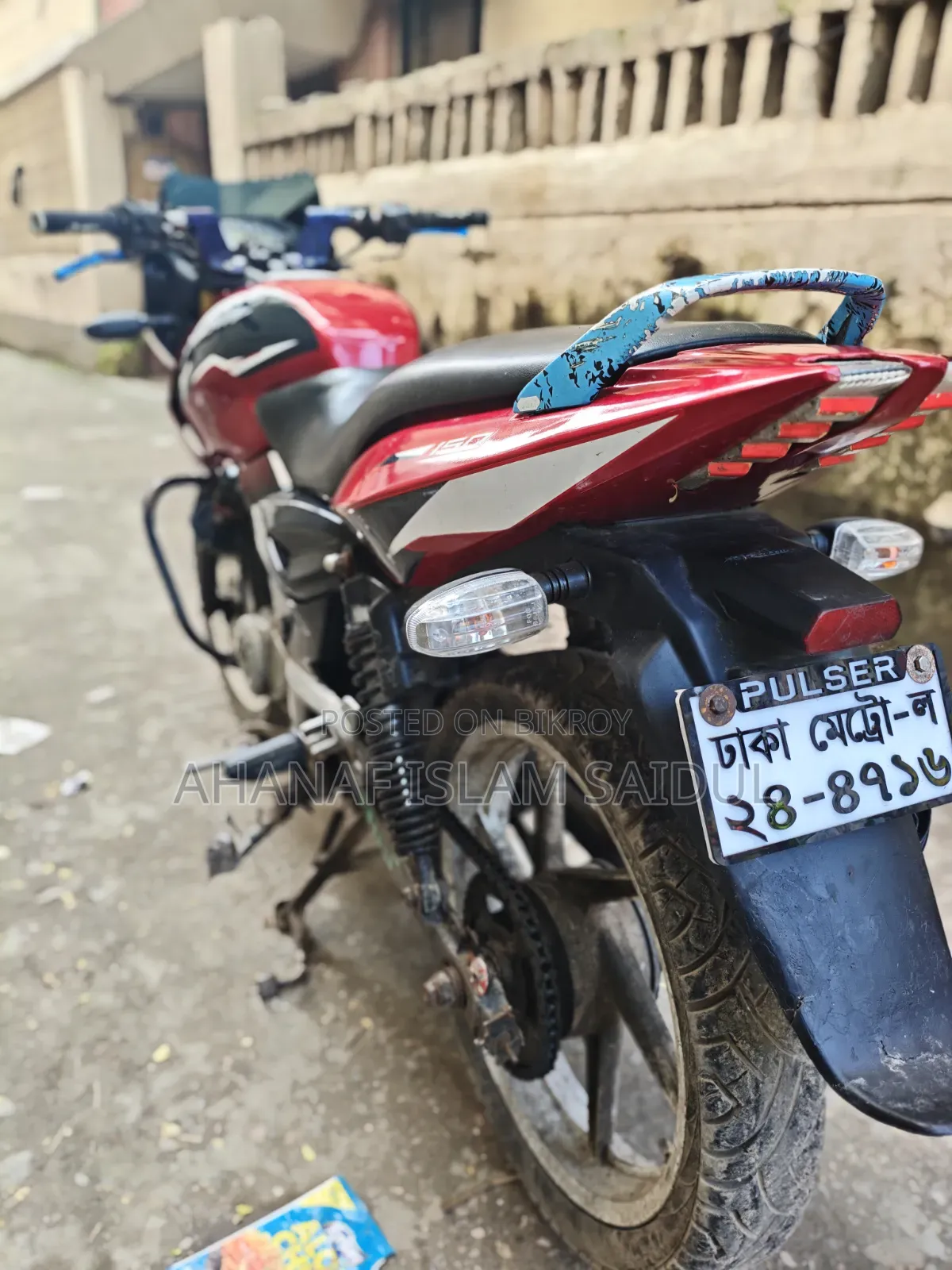Bajaj Pulsar 150 2015 Red