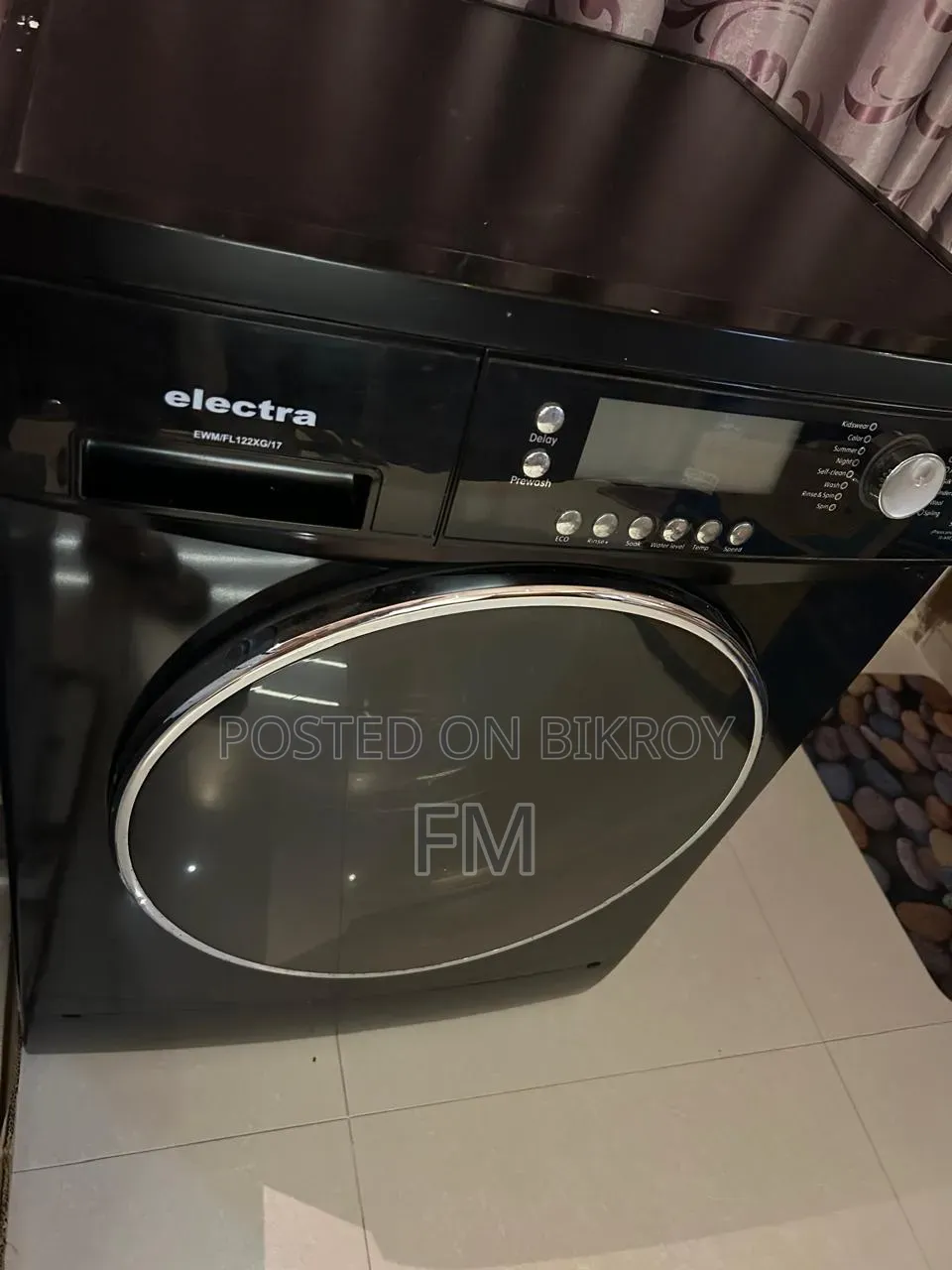 ইলেক্ট্রা ১৩ কেজি ফ্রন্ট লোড ওয়াশিং মেশিন