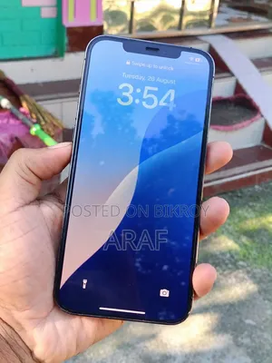 অ্যাপল আইফোন ১২ প্রো ম্যাক্স ২৫৬ জিবি ব্ল্যাক