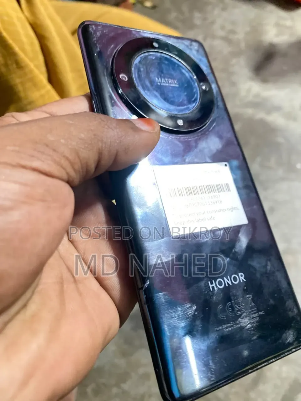 অনার এক্স৯এ ৫জি ২৫৬ জিবি ব্ল্যাক