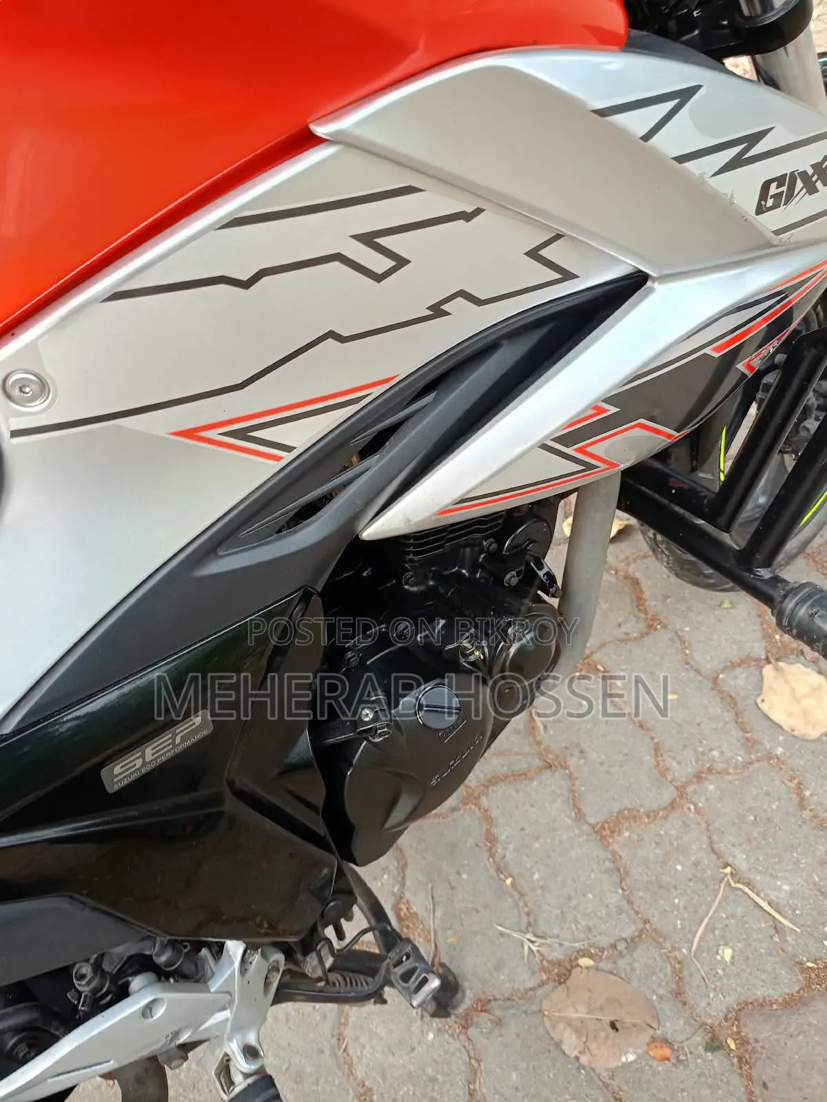Suzuki Gixxer 2024 Orange