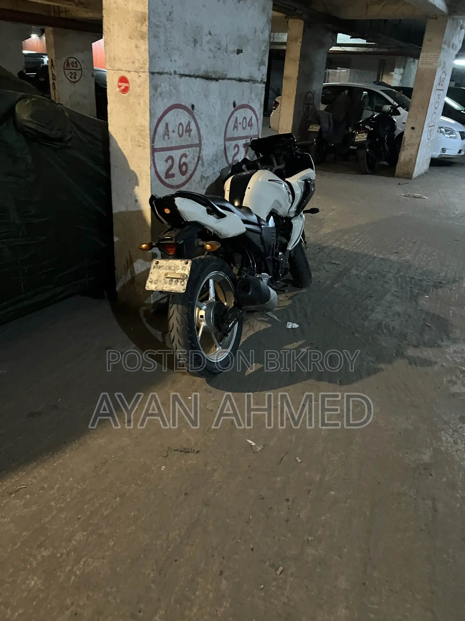 Yamaha Fazer V1 2013 White