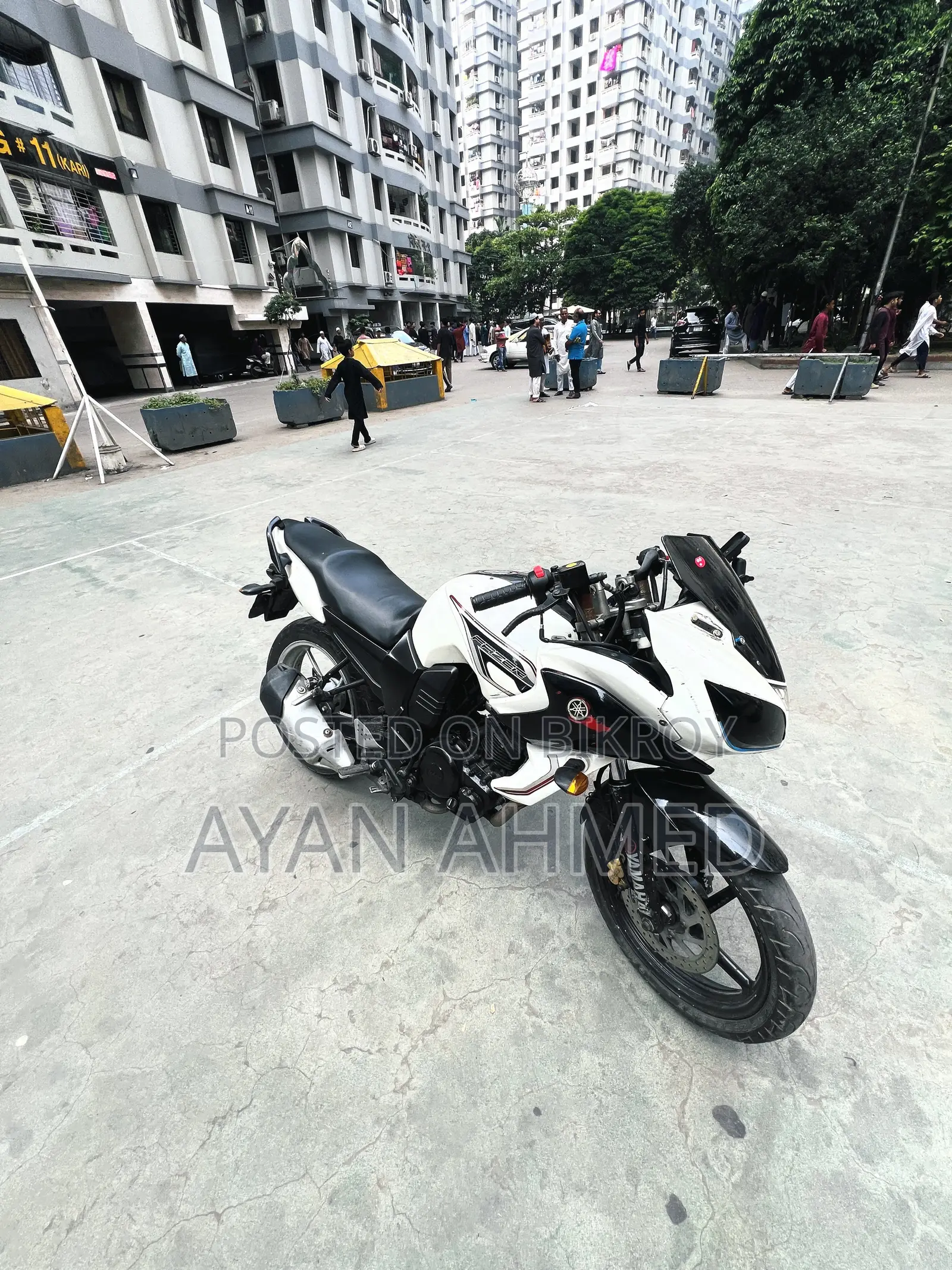 Yamaha Fazer V1 2013 White