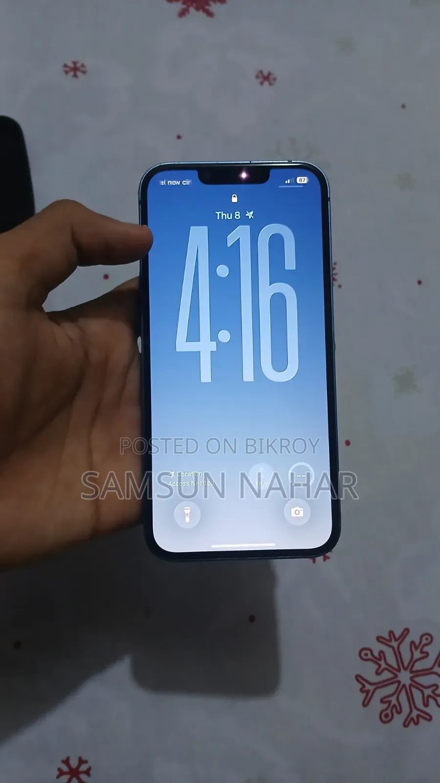 অ্যাপল আইফোন ১৩ ১২৮ জিবি ব্লু