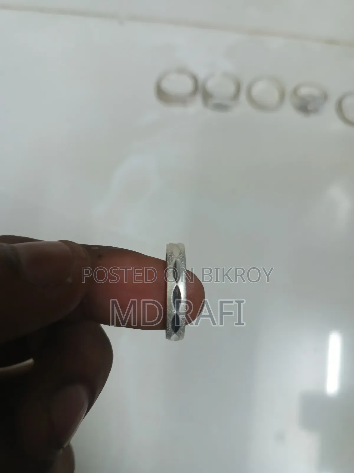 Silver Ring Code 70