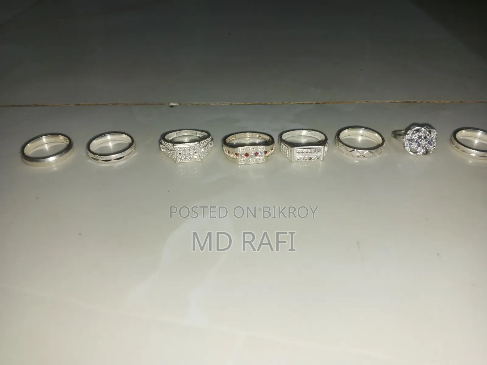 Silver Ring Code 70