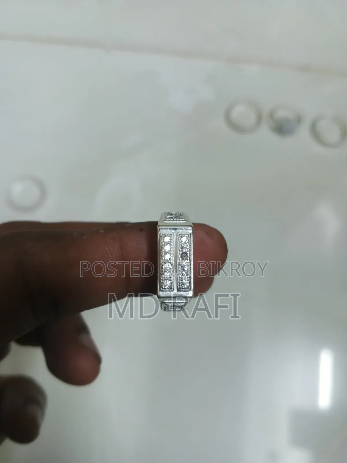 Silver Ring Code 70
