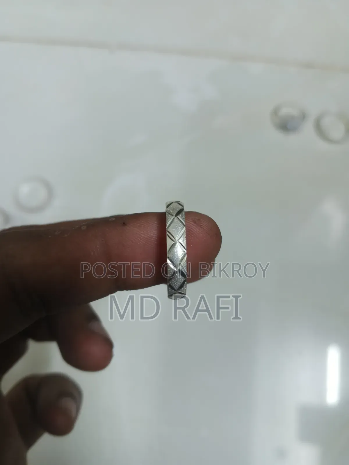 Silver Ring Code 70
