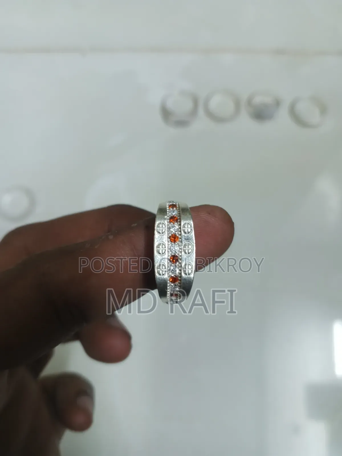 Silver Ring Code 70