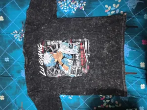 Acid Wash Drop Shoulder