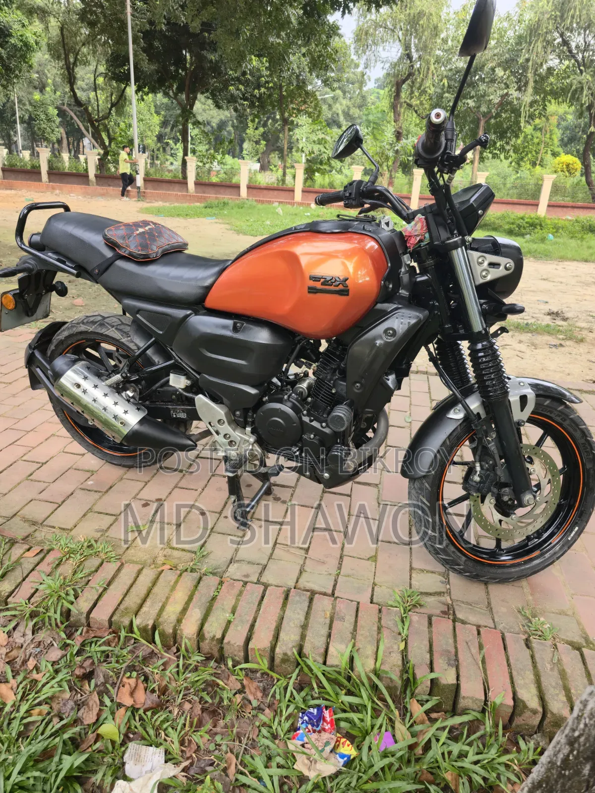 Yamaha FZ-X 2024 Orange