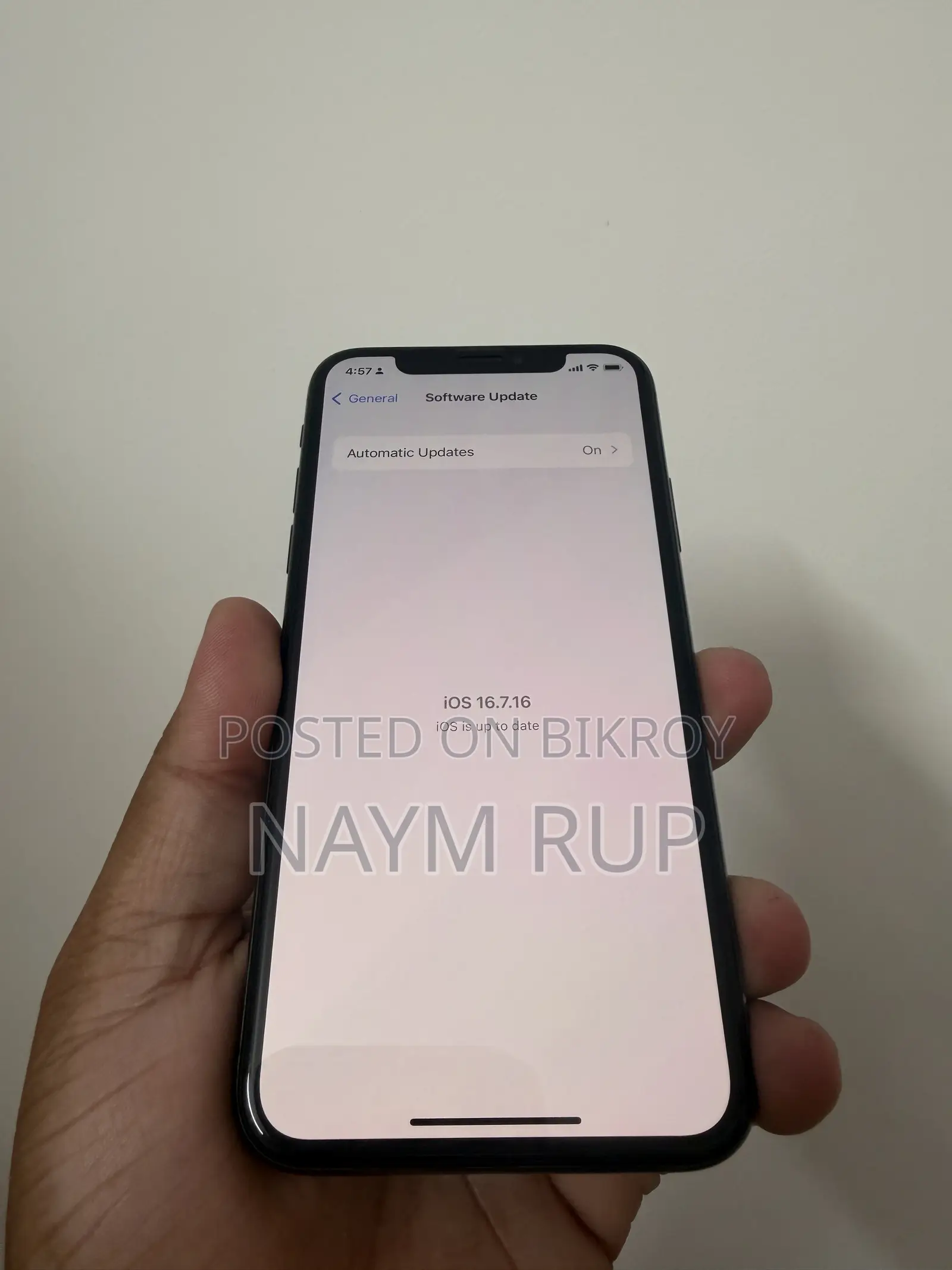 Apple iPhone X 64 GB Black