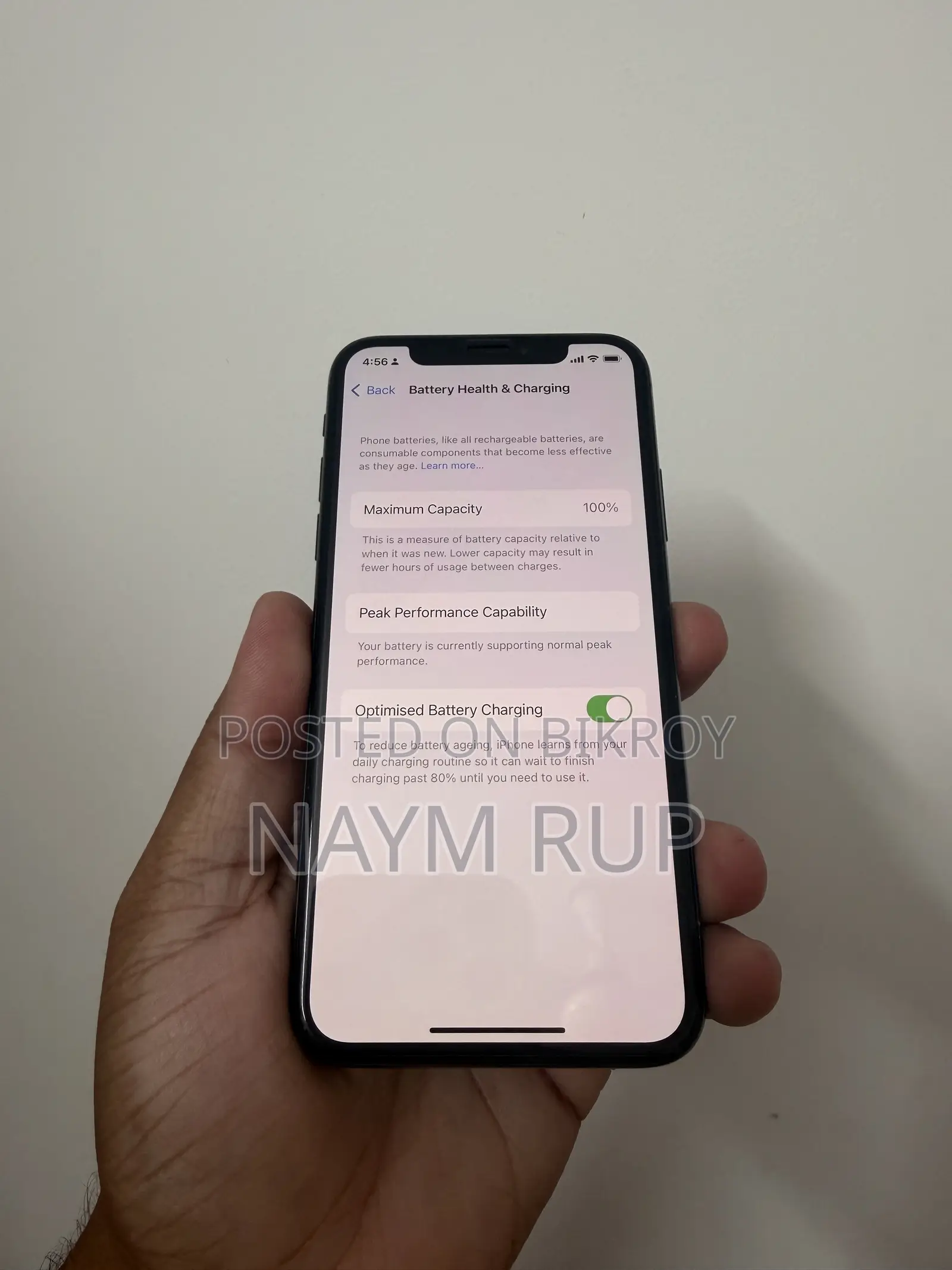 Apple iPhone X 64 GB Black