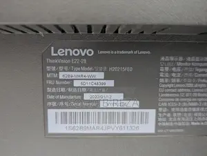 Lenovo ThinkVision E22-28 21.5 Inch FHD (1920x1080) IPS WLED Monitor
