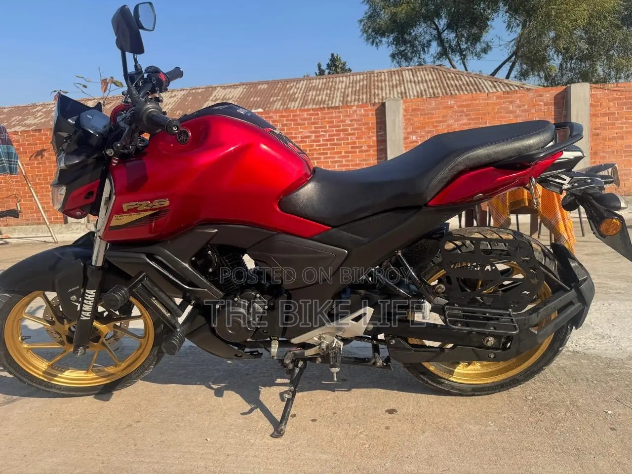 Yamaha FZS V3 2022 Red