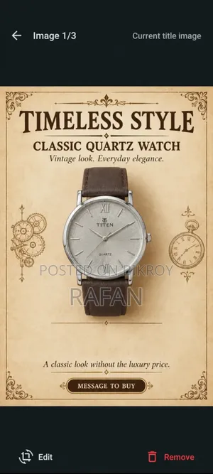 Timeless Style — Classic Quartz Watch