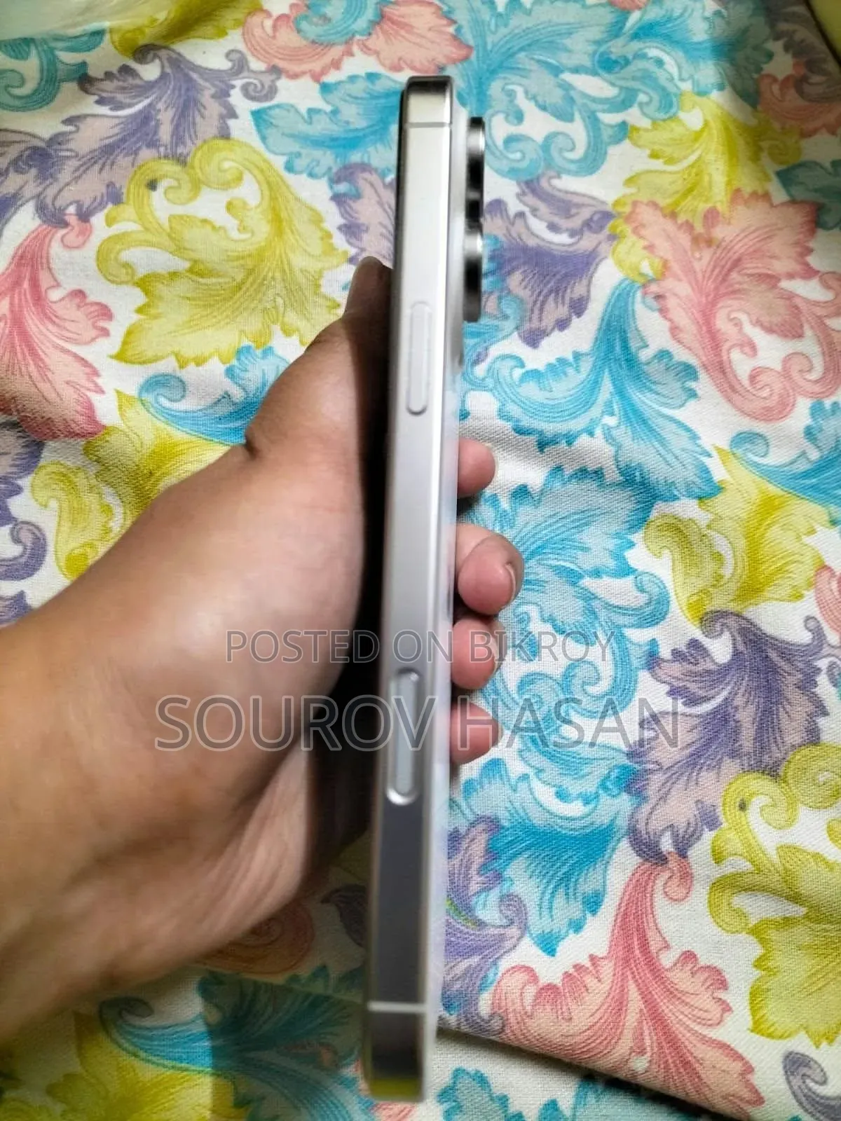 অ্যাপল আইফোন ১৬ প্রো ম্যাক্স ২৫৬ জিবি হোয়াইট