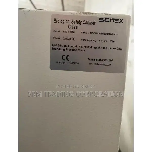 SCITEX BSC-I-1300 Biological Safety Cabinet