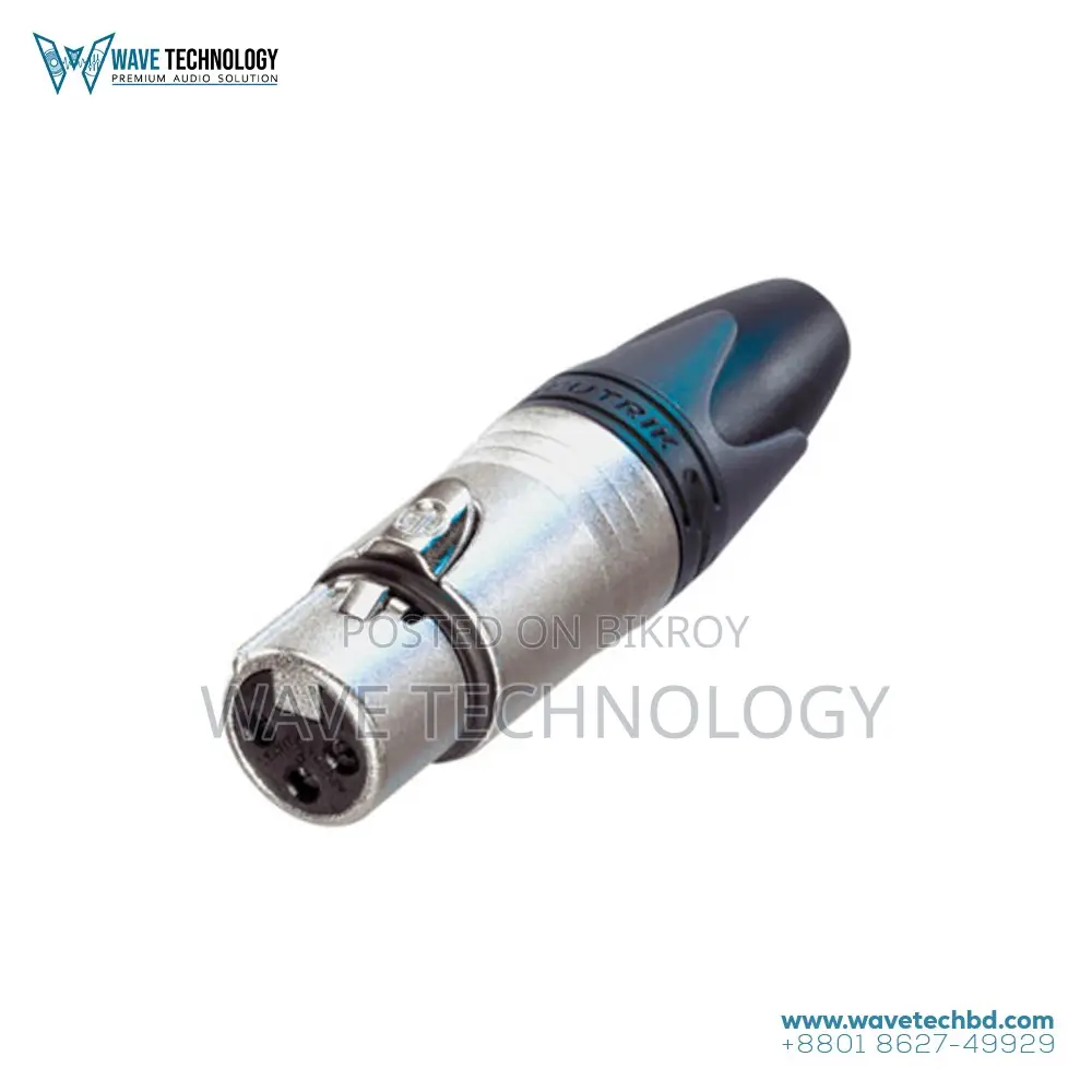 Neutrik NC3FXX 3-Pole Female XLR Cable Connector