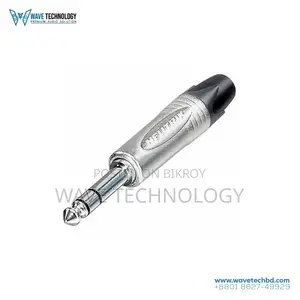 Neutrik NP3X 1/4" TRS Stereo Connector