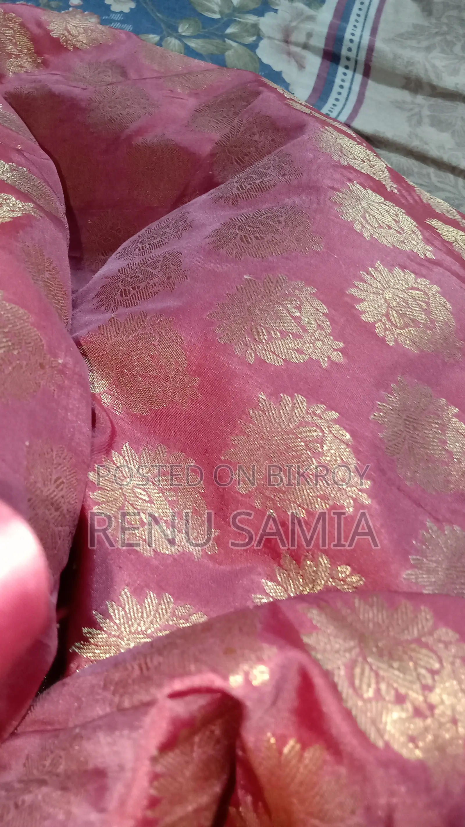 Pink Saree