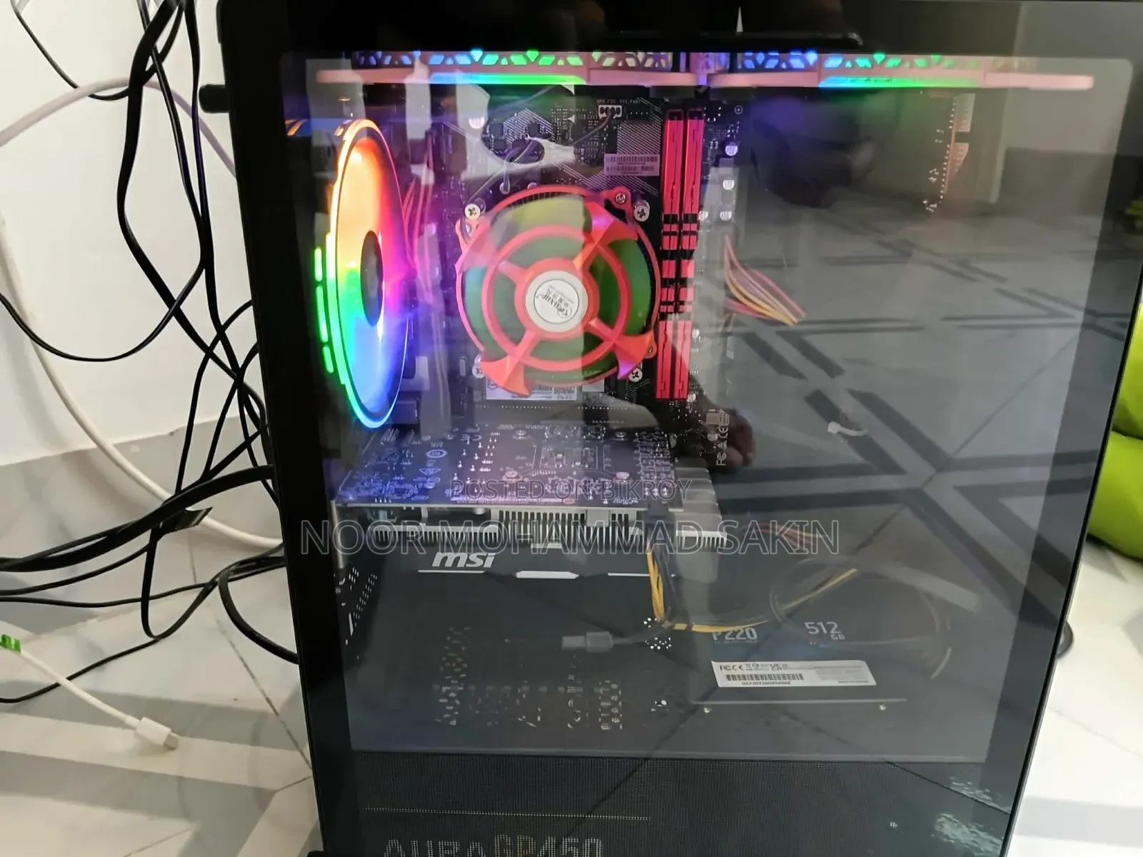 Desktop Computer 8GB Intel Core i3 750GB SSD