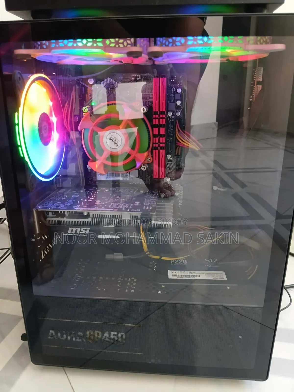 Desktop Computer 8GB Intel Core i3 750GB SSD
