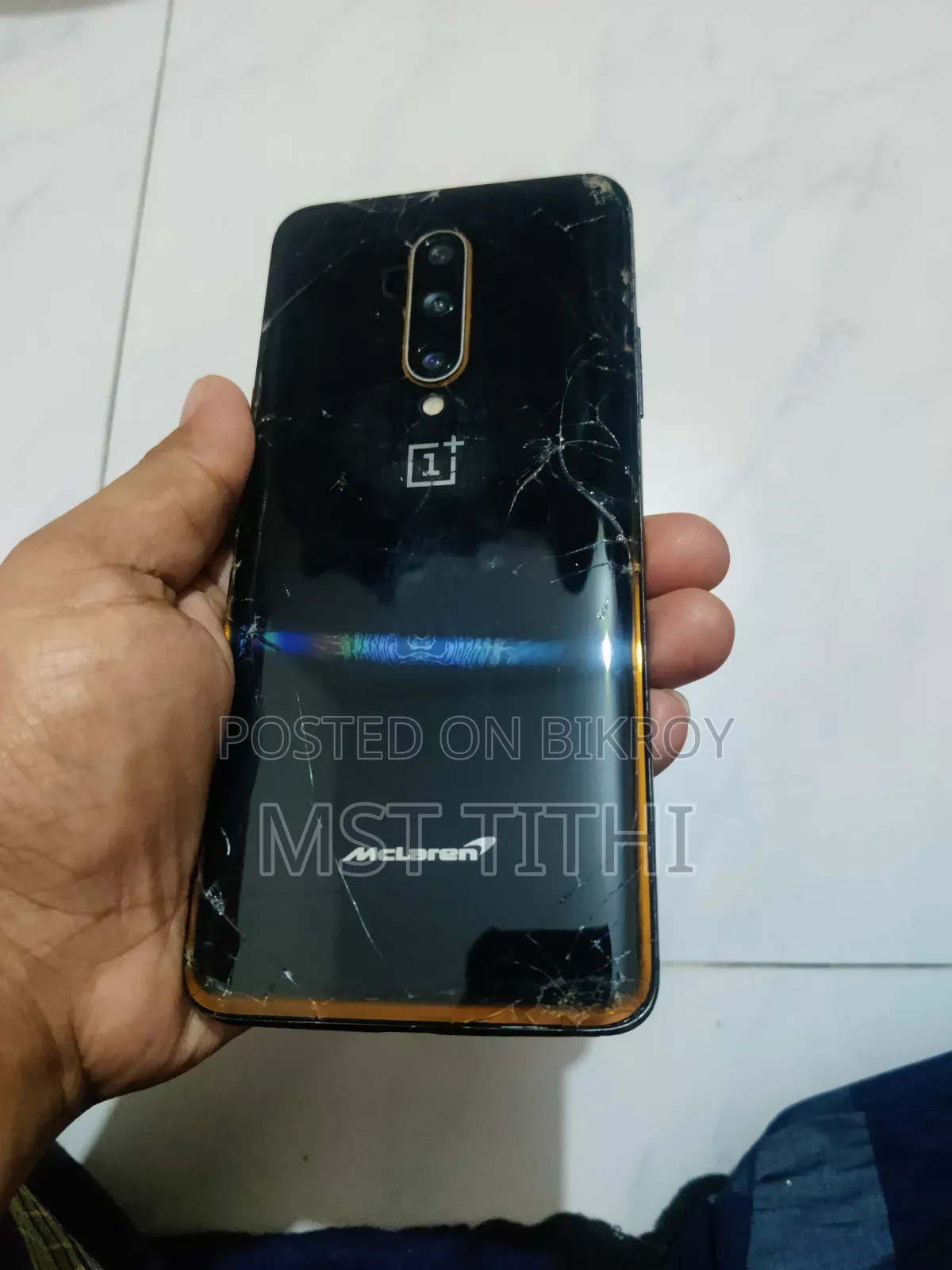 ওয়ানপ্লাস ৭টি প্রো ৫জি ম্যাকলারেন ২৫৬ জিবি গোল্ড