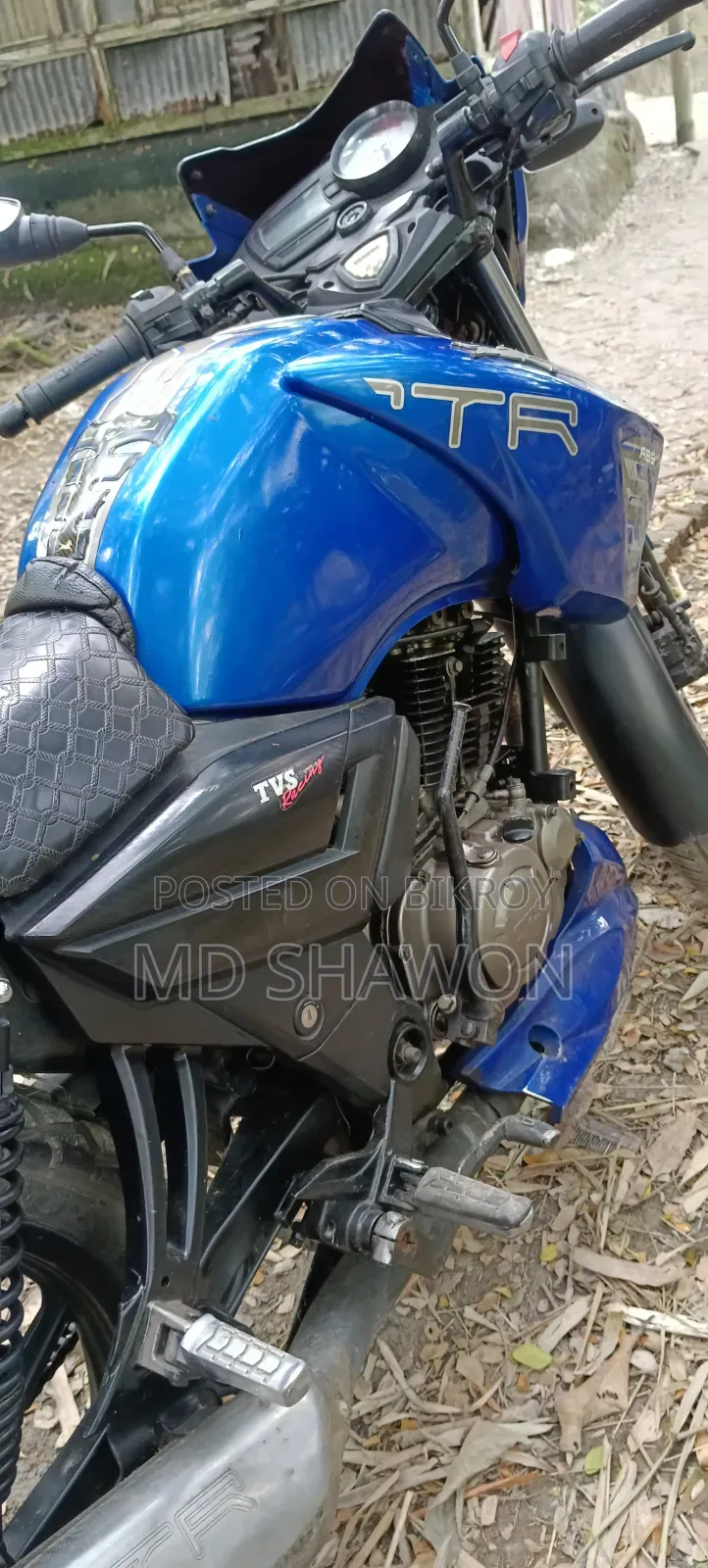 TVS Apache RTR 160 2V 2019 Blue